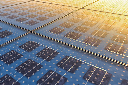 薄膜太阳能电池太阳能电池板质阳光环境晴天力量细胞太阳蓝色光伏电气紫外线背景