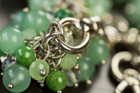 绿珠宝石特写高清图片