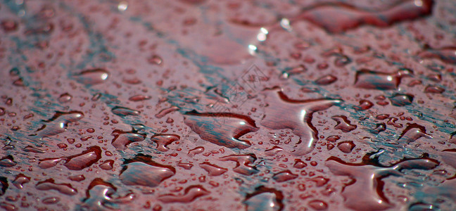雨水槽湿的水色高清图片