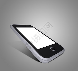空白显示的手机电话屏幕白色触摸屏互联网按钮细胞黑色展示背景图片
