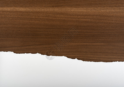 白纸桌子床单边缘正方形特写视图木头背景图片