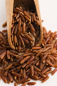 红大米团体臀部谷物饮食食物木头荒野粮食背景图片
