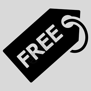 免费图标Free标签图标代码字形光栅零售免费营销折扣贴纸广告销售背景
