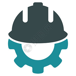 安全帽图标开发图标进步盔甲商业承包商职业机器安全机械技术工具背景