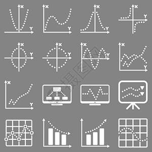 椭圆图标Dotted 光栅插图商务图标功能图标集报告活力推介会监控数据背景市场制度背景