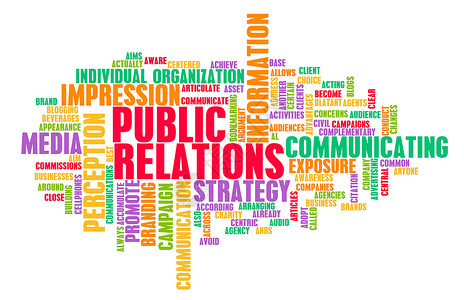 公共关系概念广告公关战略名声职业兴趣公司顾客商业孤立高清图片素材