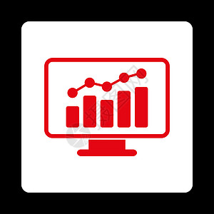 可视化图表图标监测图标利润报告饼形电子数据监控电脑电视进步销售量背景