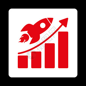 火箭上升图启动启动图标背景字形图表投资黑色数据生长销售量公司统计背景