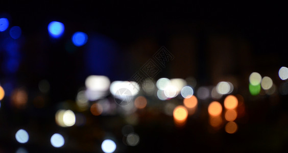 斯特托斯科普城市的灯光背景虚化高清图片