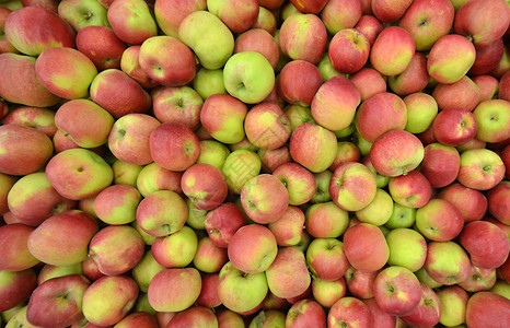 存储器组件中的苹果摊位商品农场健康饮食园艺仓库食物色彩销售市场图片
