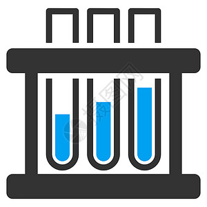测试管图标医学化学药店字形测试管子药品液体实验室医疗背景图片