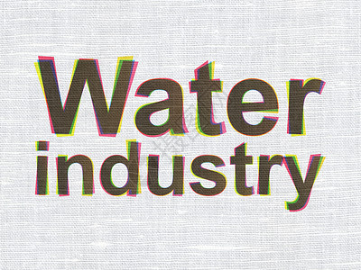 制造概念 水工业在结构质料背景上的作用背景图片
