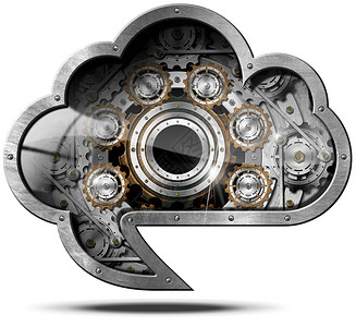 齿轮框带有金属齿轮的云计算螺丝电脑螺栓备份车轮数据库贮存技术软件网络背景
