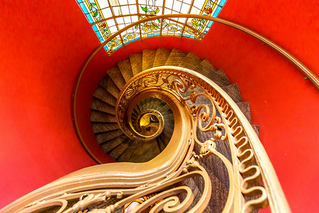 诺特多普螺旋楼梯艺术房子漩涡博物馆艺术品殖民背景建筑地标圆圈背景