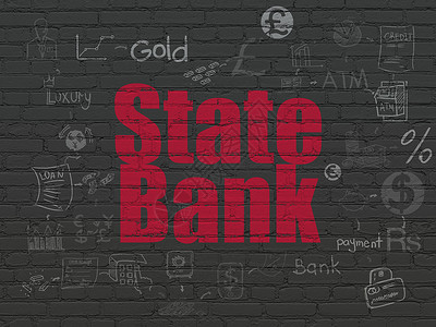 货币概念国家银行在背景墙上金融账单现金方案银行银行业图表库存投资绘画背景