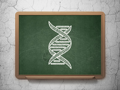医学dna药店科学概念 黑板背景的DNA技术木板实验室生活创新粉笔药店知识卫生课堂背景