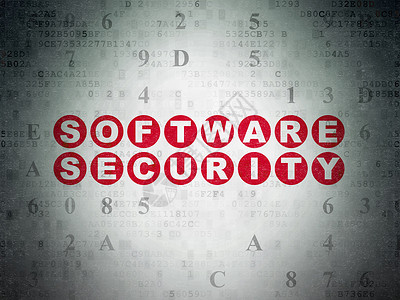 加密软件安全概念 数字纸背景下的软件安全(以数字纸为背景)背景