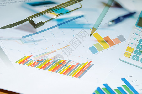 商务图表交换商业贸易营销数据统计市场库存办公室投资背景图片