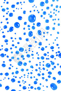 白水滴设计雨滴元素气泡饮料清凉活力蓝色生活方式液体背景图片