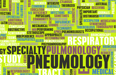 肺炎科医疗办公室诊所治疗专业术语职业医学家咨询科学背景图片