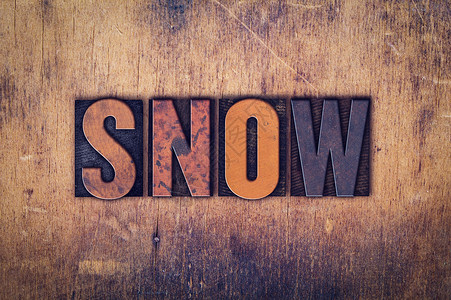 冰雪概念 Wooden 发光型天气雪人预报木头降雪乱舞凸版风暴字母天气预报员背景图片
