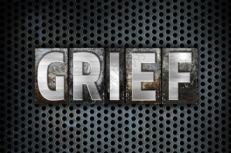 Grief概念 金属彩压类型苦难凸版死亡创伤康复悲哀辅导疼痛网格悲伤背景图片