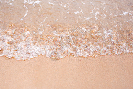 沙上移动波浪背景图片