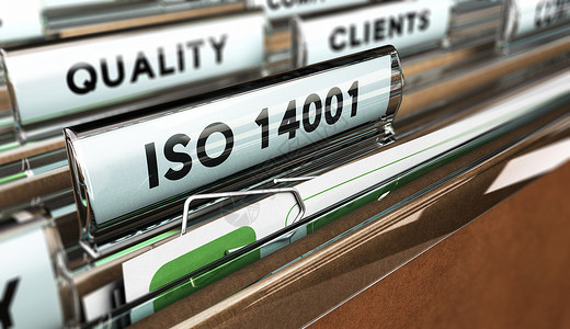质量标准 ISO 14001背景图片