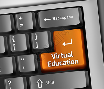 关键键盘说明虚拟教育虚拟教育按钮教育大学纽扣海报插图学校钥匙学习学生背景图片