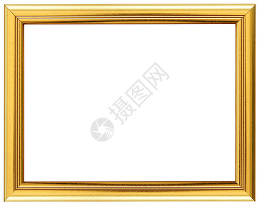 正方形框孤立在白色的金色复古框架 金框路易斯抽象设计照片手工艺术正方形边界绘画金子财富风格木头背景