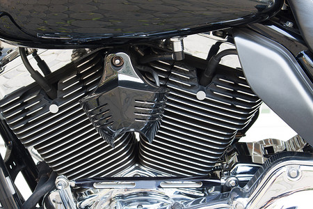 火箭引擎摩托机型小摩托车发动机背景