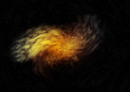 无限空间无限恒星场的一小部分星云星座星系星际敬畏气体科学行星乳白色天空背景