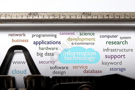 信息技术云云Name贮存安全数据软件创新网络工作打字机商业电脑背景图片