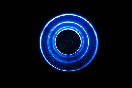 黑色圆圈光芒可见蓝色的声波圆圈体积力量墙纸运动波纹活力魔法液体技术背景