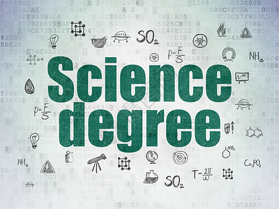 数字数据论文背景上的科学概念科学学位黑色软件化学物理创新教育研究学校绘画绿色背景图片