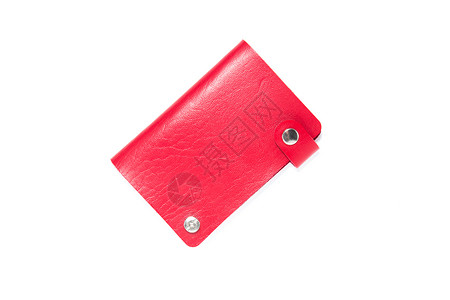 贴纸卡红色借方银行业卡片皮革签证支付世界商业钱包背景图片