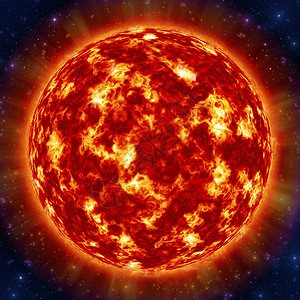 热图像空间中的太阳科学圆圈力量流星天文学宇宙行星插图火焰射线背景