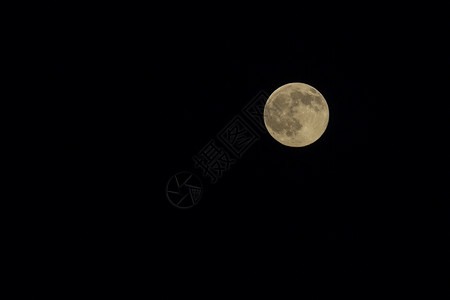 满月天空白色灰色黑色圆形科学天文学月亮背景图片