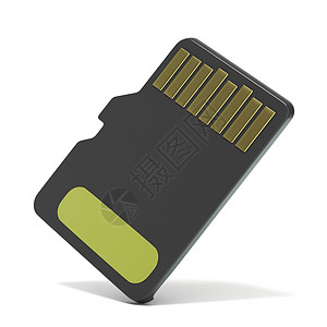 MicroSD 记忆卡背面视图  3个相机安全工具速度电脑硬盘标准磁盘数据卡片背景
