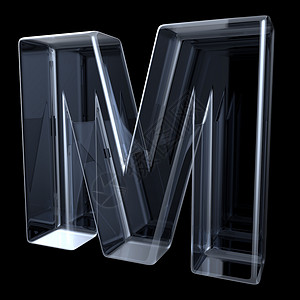 排版透明素材透明 X 光字母 M 3首都庆典x射线射线奢华水晶广告消息耀斑强光背景
