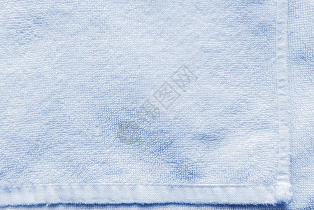 浅蓝色浴巾毛巾纹理背景图片