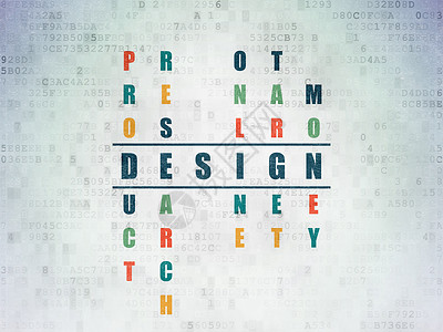 活动价字体设计填字游戏中的广告概念设计电脑品牌营销代码绘画战略成功蓝色测验数据背景