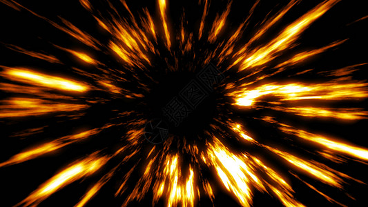 黑洞舞蹈引力波抽象的幻想高清图片
