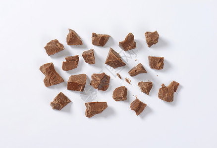巧克力块高架食物团体巧克力背景图片