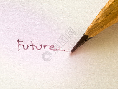 带领创未来今后用铅笔纸上的措辞背景