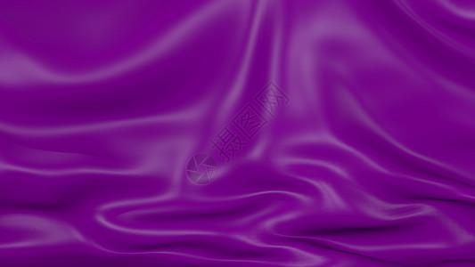 紫色布3d渲染形象的高清图片