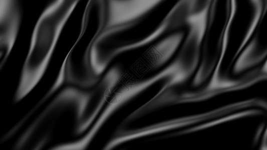 3D 插图抽象黑色背景技术抛光装饰品背景图片
