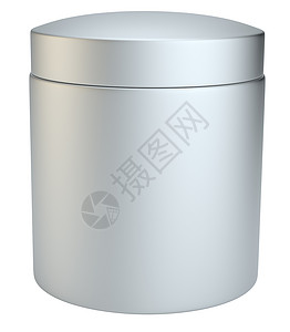 金属容器带空白空间的护手霜盒化妆品3d身体金属卫生洗澡面具标签瓶子皮肤背景