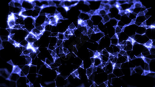 下降三角形 雨滴多边形粒子车削星星计算机黑色马赛克运动线条动画片变色背景图片