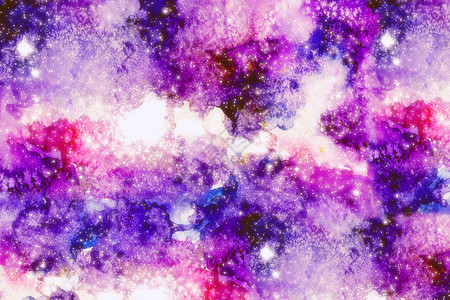 星云穿透光效插图抽象背景技巧螺旋光束圆圈元素亮点粉色白色电脑图形背景
